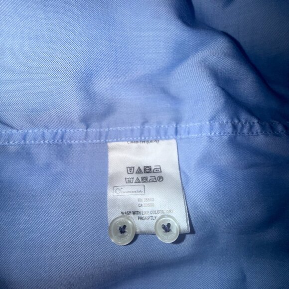 Tommy Hilfiger Men's Regular Fit Wrinkle Free Long Sleeve Top  Sz 18 32/33 2XL - Picture 5 of 7